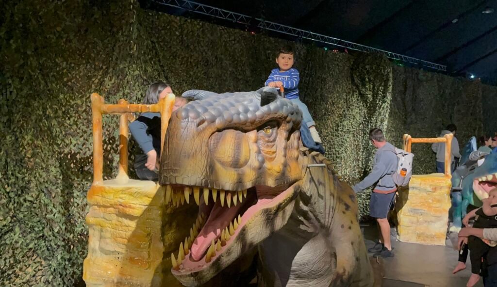 Dinos Alive Sydney Review 2024: Dino Rides