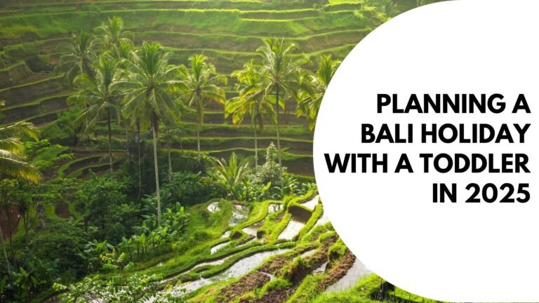 Planning a Bali Holiday with a Toddler 2025