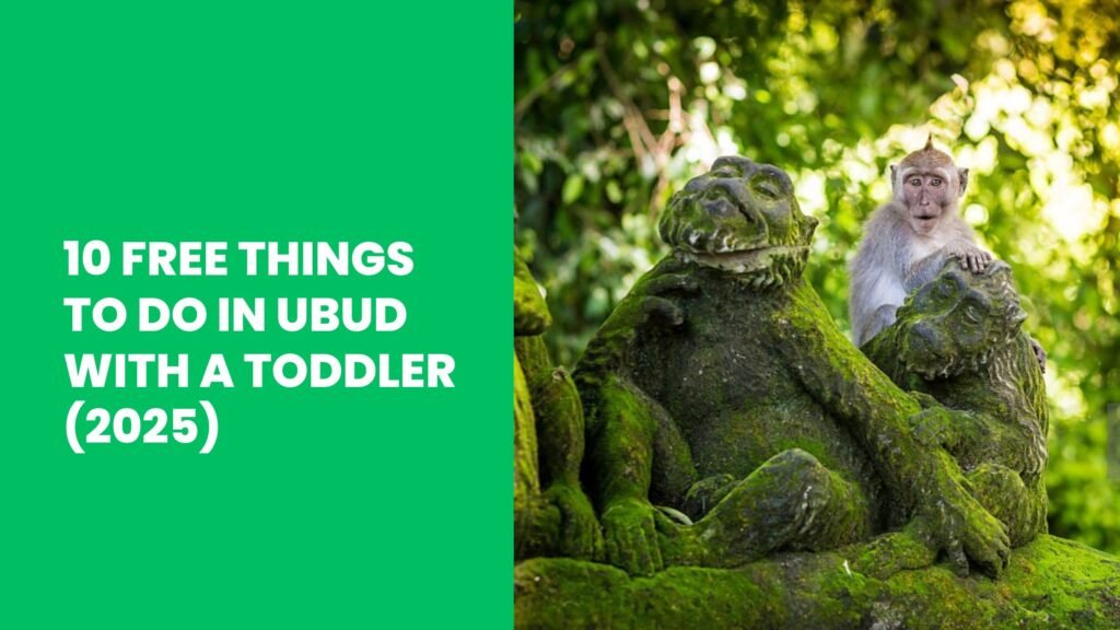 10 Free Things To Do in Ubud With A Toddler (2025)