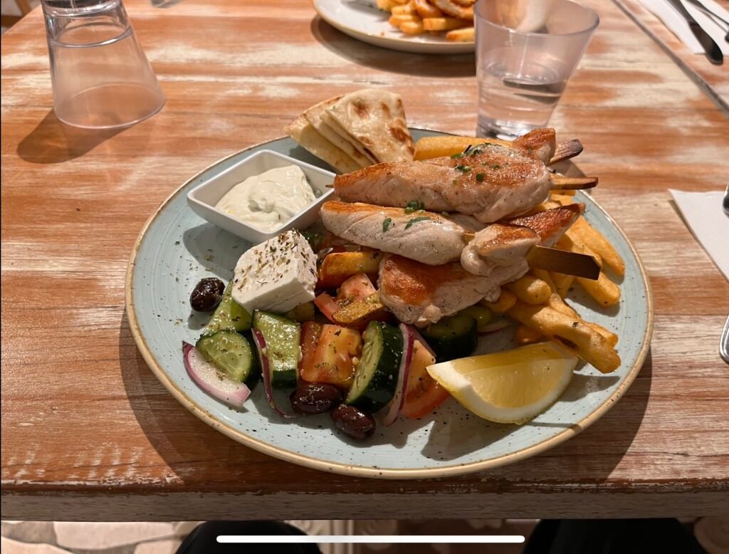 Chicken Souvlaki Plate Ironwood Cafe Review 2025